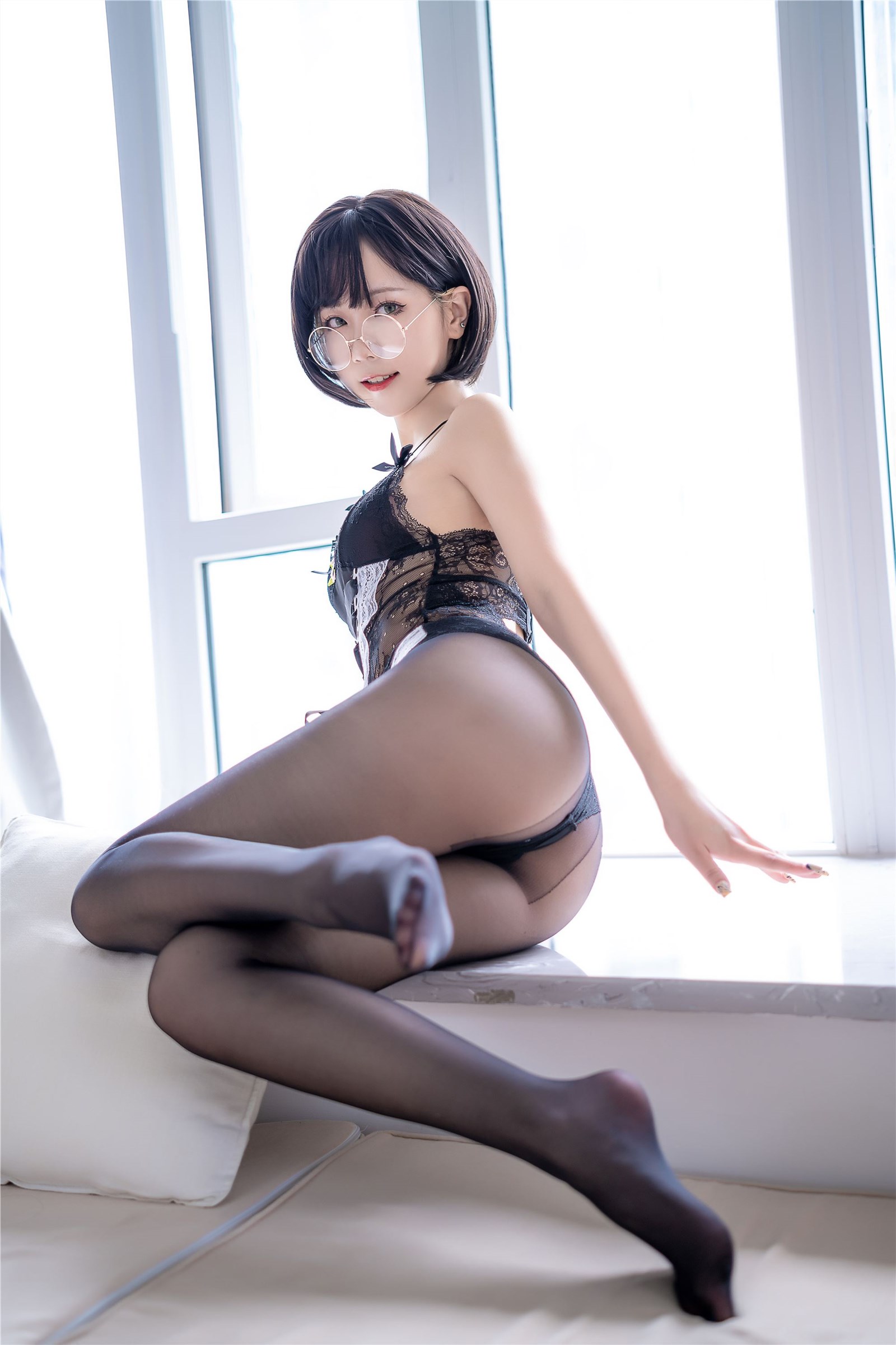 Blue Xiaoyi ki No.11 black lingerie(3)